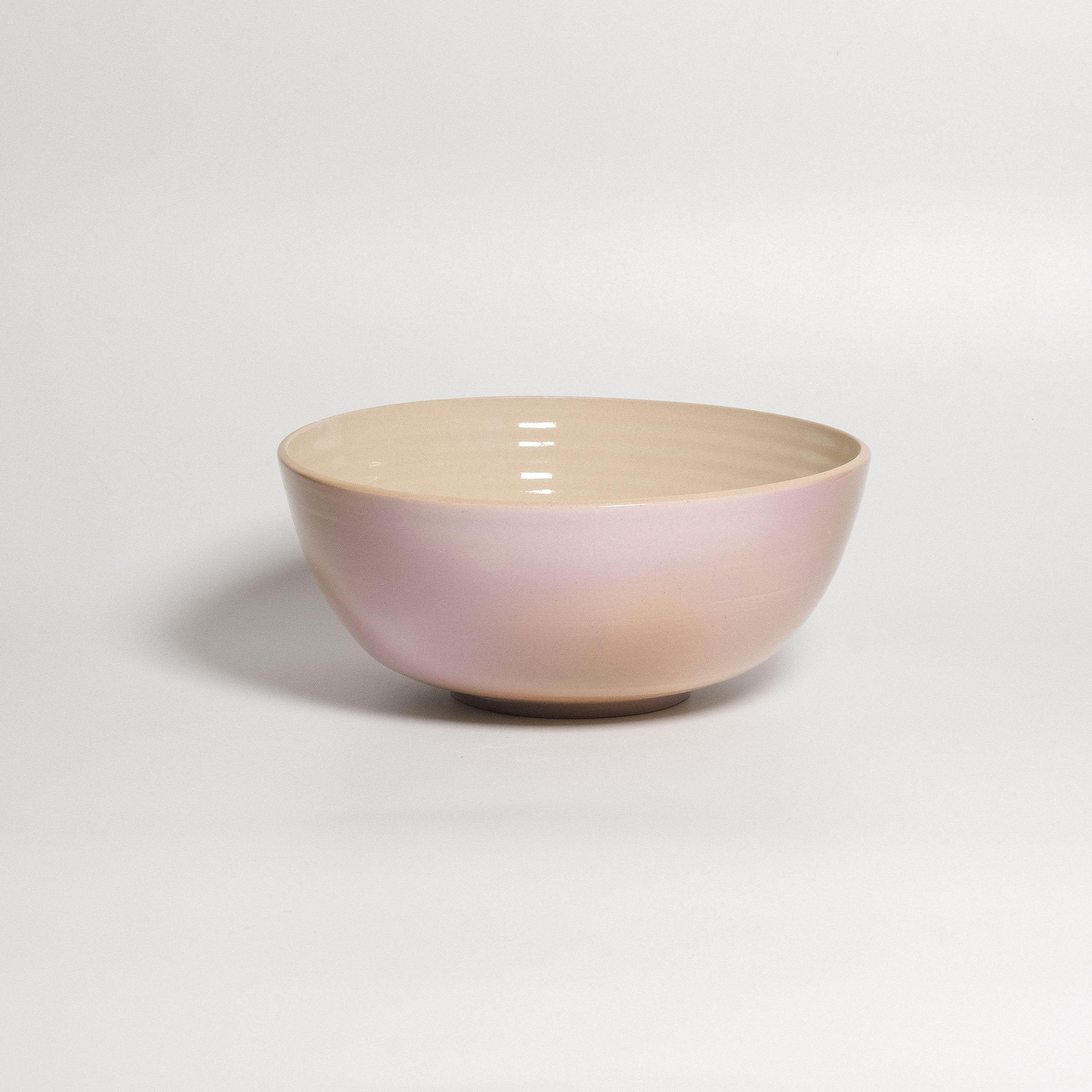 Ramen Bowl - Pink & Moss - B-GRADE