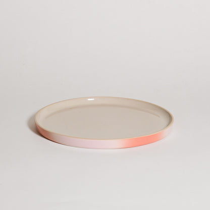 Dinner Plate - Orange & Pink - B-GRADE