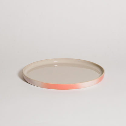 Dinner Plate - Orange & Pink - B-GRADE