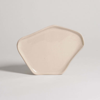 Bricka för handbygge - Creme