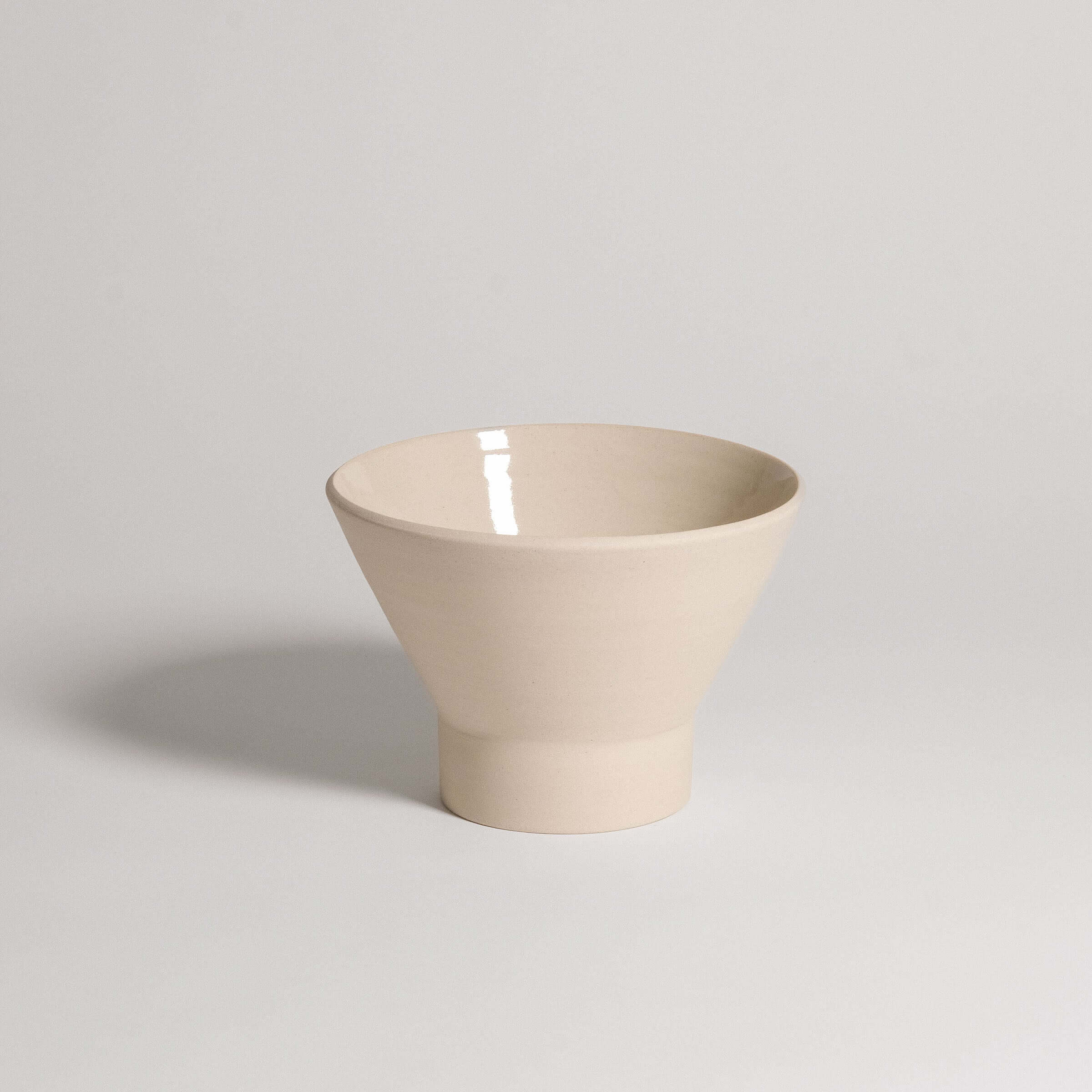 Ikebana vas - Creme