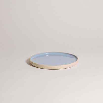 4er Set – Frühstück Teller - Eisblau