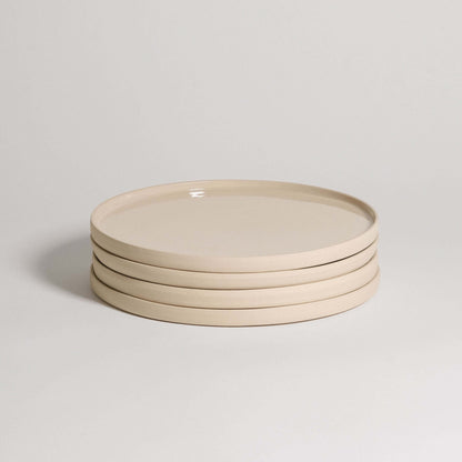 Set of 4 – Dinner Plates – Creme