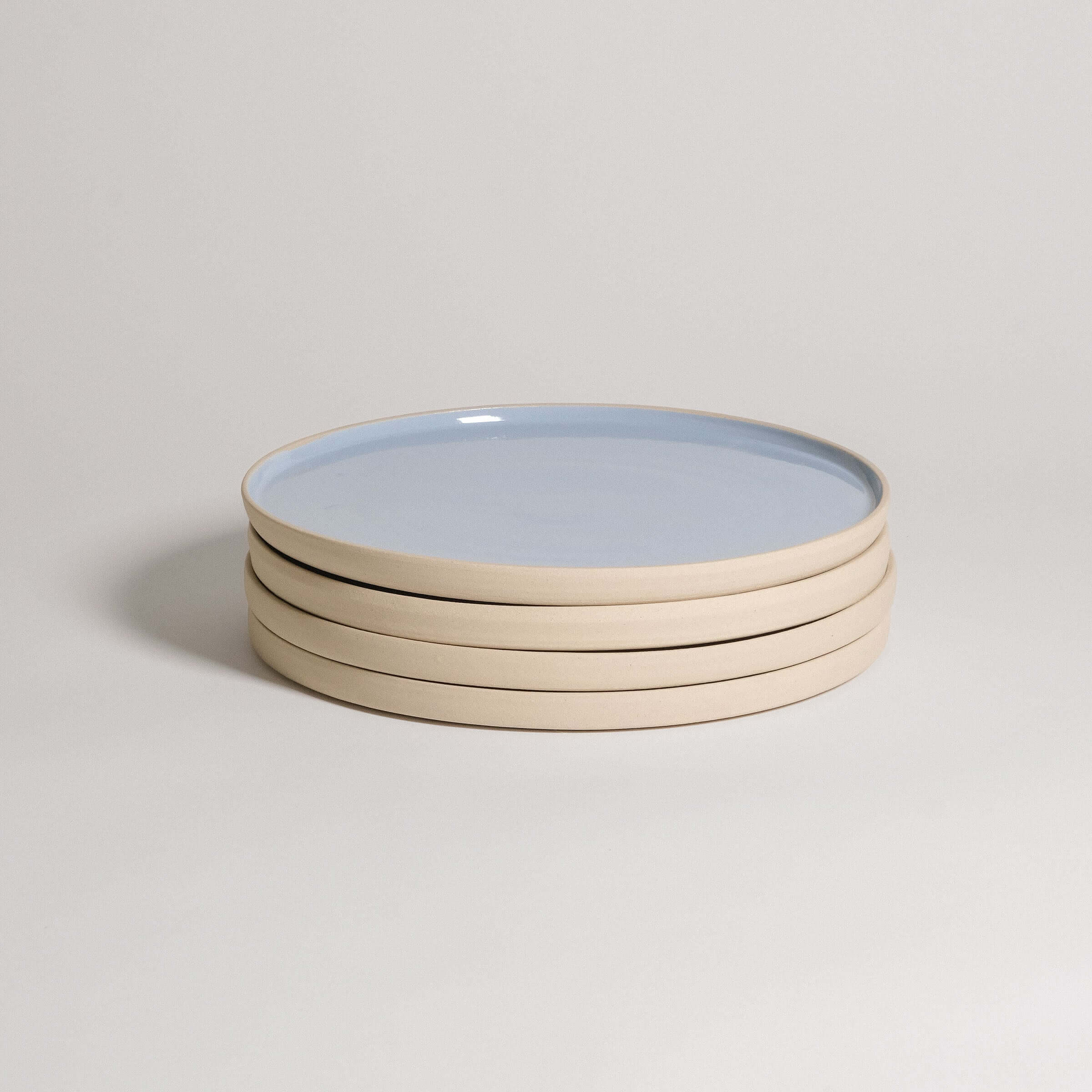 Set of 4 – Dinner Plate – Iceblue
