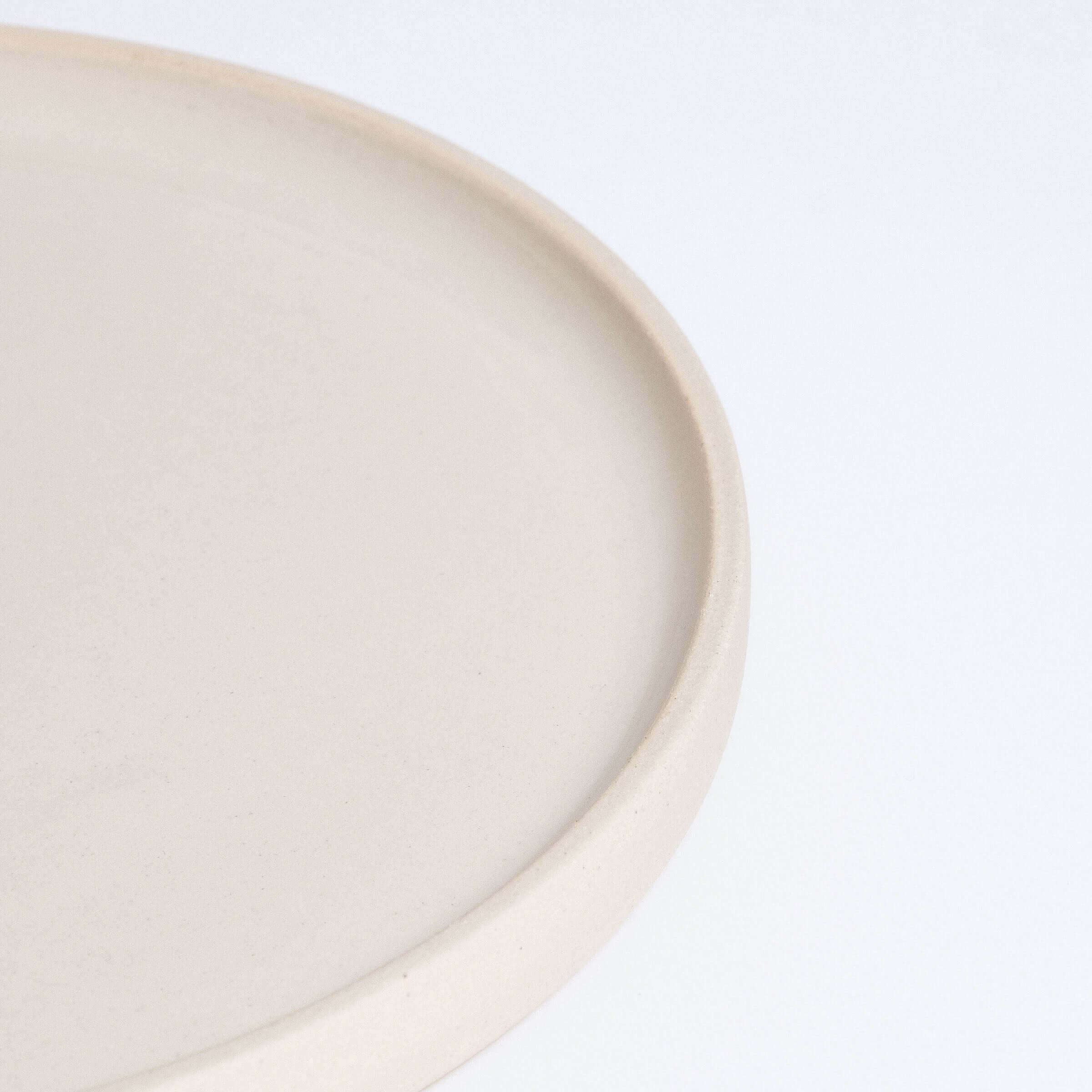 Set of 4 – Medium Plate – Creme