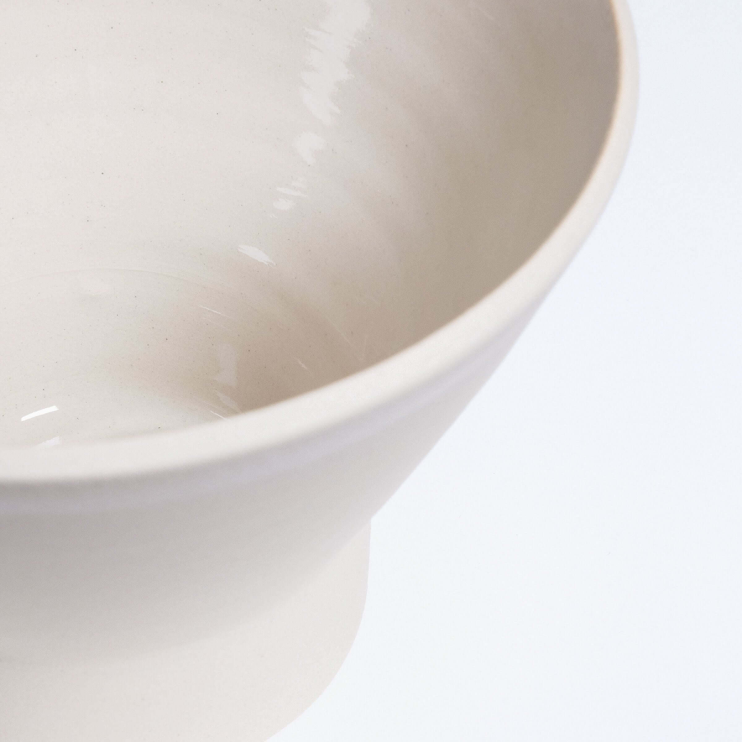 Ikebana vas - Creme